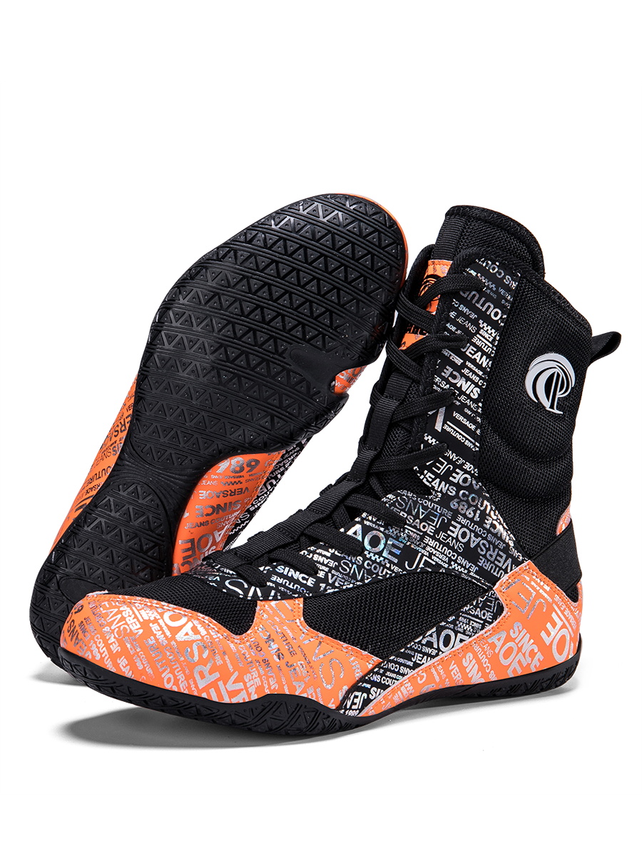 

Боксёрки Podarcek, р-р 38, оранжевый с черным, Оранжевый;черный, boxing_shoes_podarcek