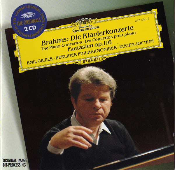 

Brahms: Piano Concertos Nos. 1 . 2. Emil Gilels. (2 CD)