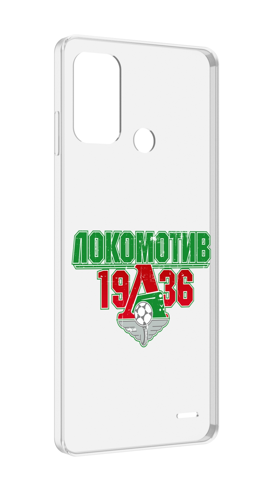 Чехол MyPads ФК локомотив 1936 для ZTE Blade A52