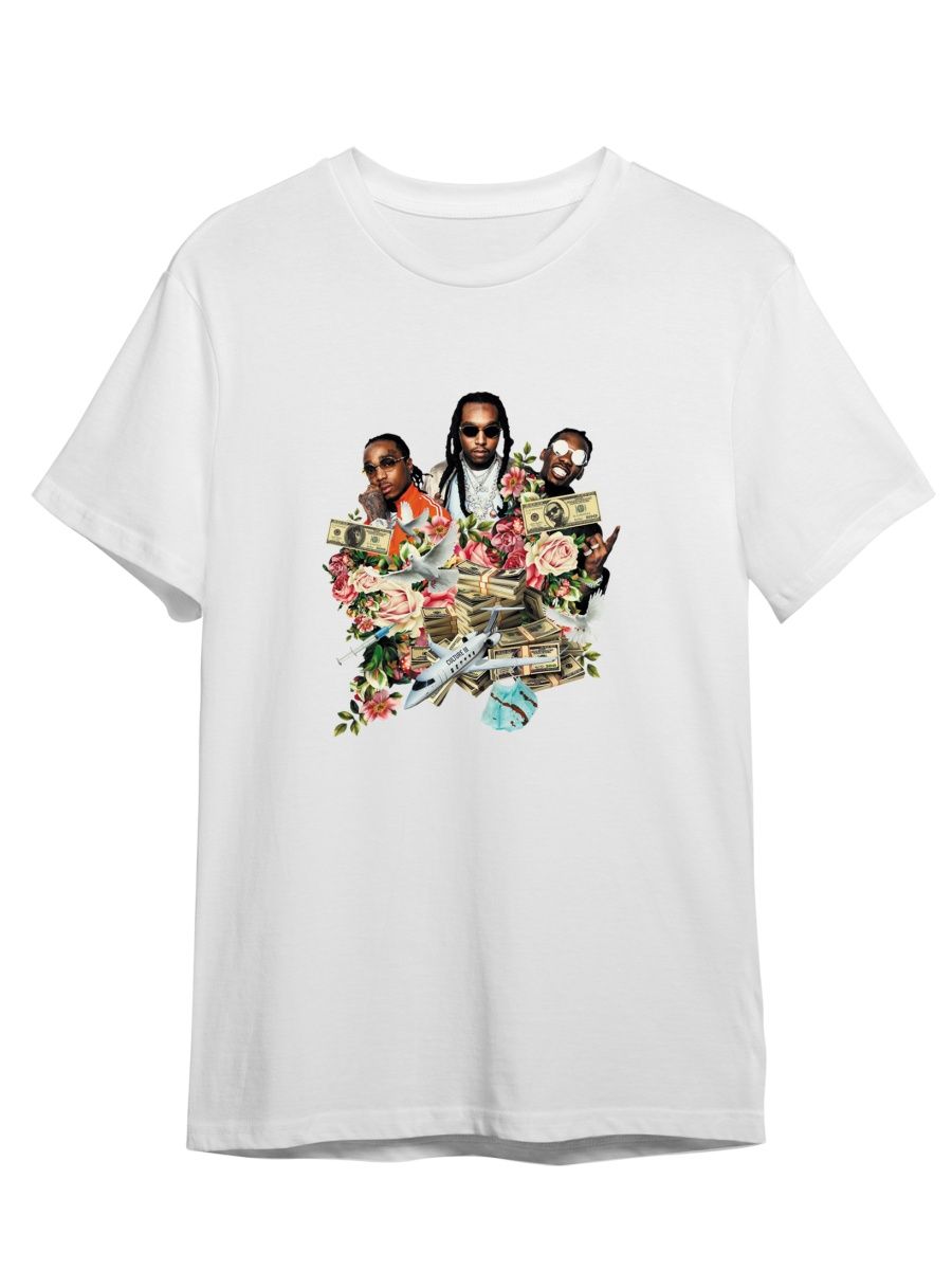 

Футболка унисекс Каждому Своё Migos/Takeoff/Quavo/Offset MGMG4 белая 4XL, Белый, "Migos/Takeoff/Quavo/Offset" MGMG4