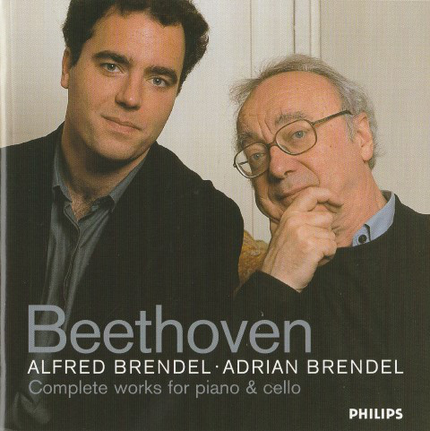 

Beethoven: Complete Works For Piano & Cello. Alfred Brendel. Adrian Brendel (2 CD)