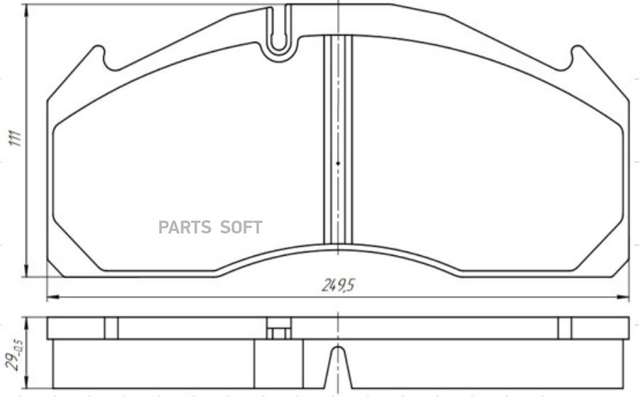 

Колодка Торм. Грузовая Dafmi "Hd" D408 К-Т Volvo 9700,9900,B,Eclipse,Fh,Fl,Fm;Plaxton Elit