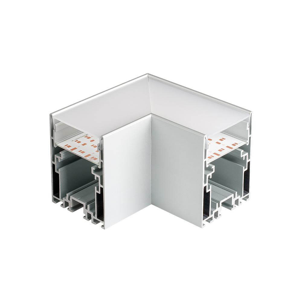 

Коннектор L-образный Arlight S2-Line-5470-L90 прямой 021255, 2шт, Серый, 021255 S2-Line