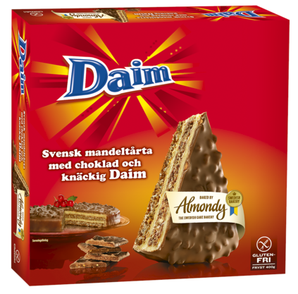 

Торт Almondy Daim миндальный замороженный 1 кг