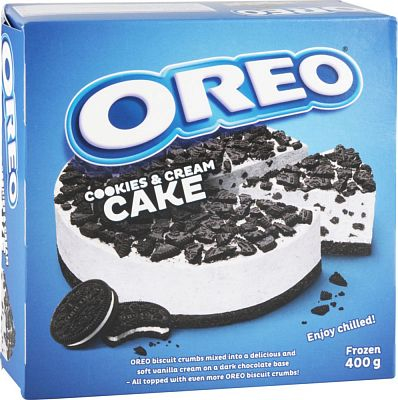 

Торт Oreo шоколадный со сливками 400 г