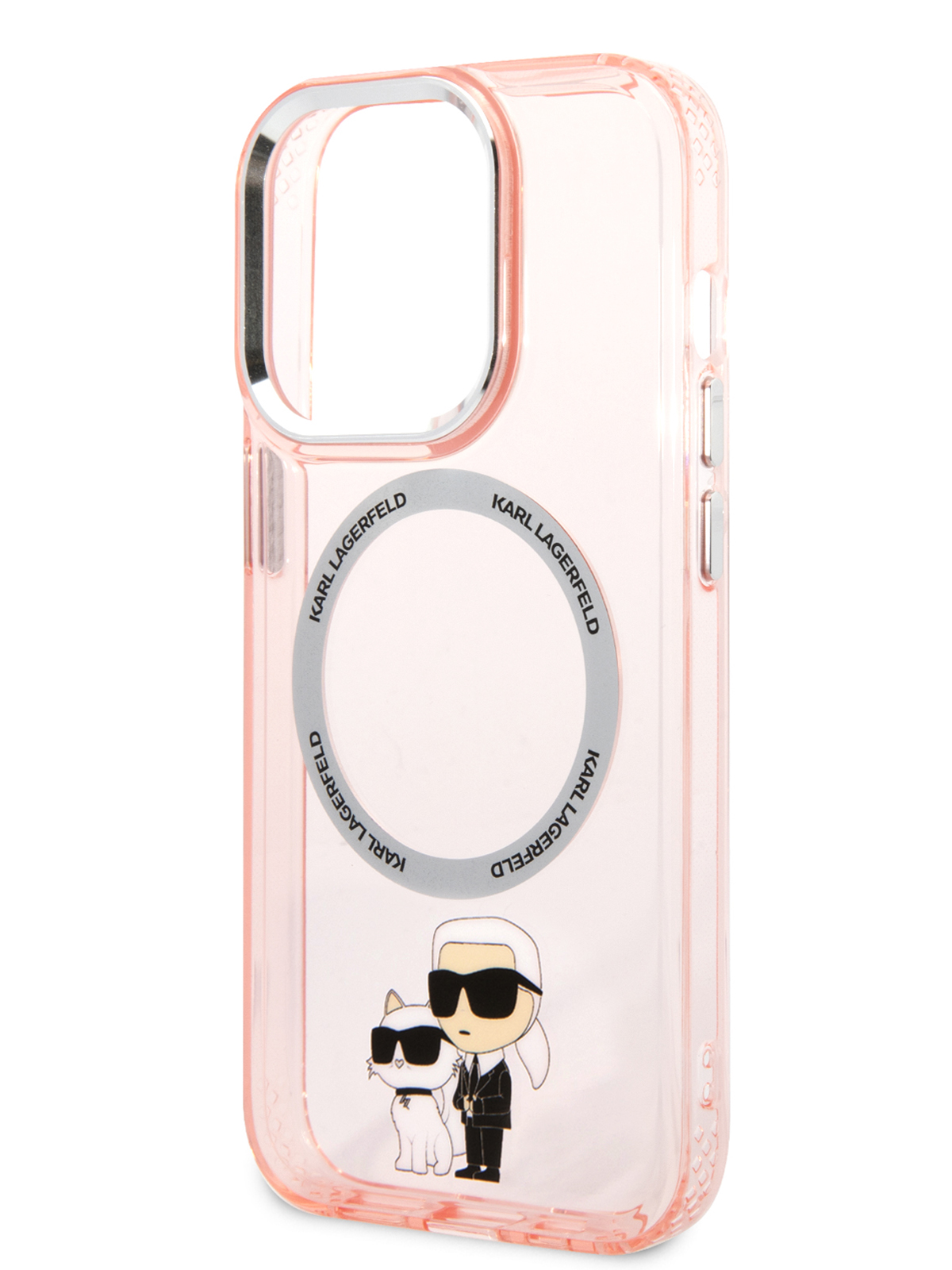 Чехол Karl Lagerfeld для iPhone 14 Pro с MagSafe, Pink