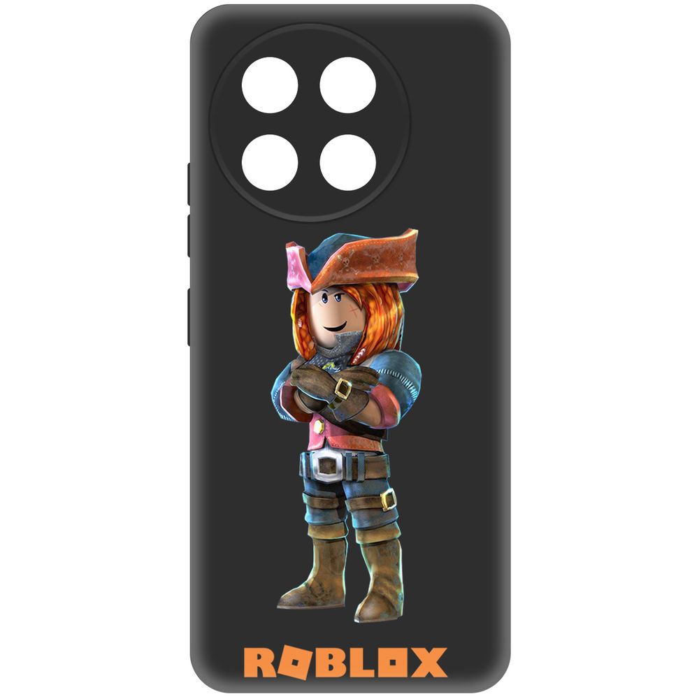 

Чехол-накладка Krutoff Soft Case Roblox-Эзебель для TECNO Spark 30 Pro черный