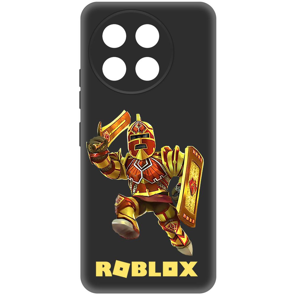 

Чехол-накладка Krutoff Soft Case Roblox-Рэдклифф для TECNO Spark 30 Pro черный