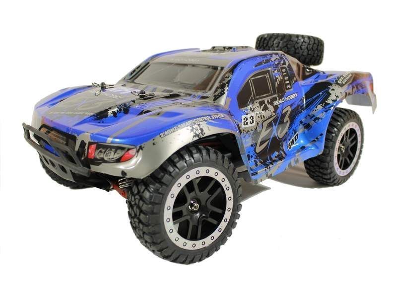 

Машина р/у шорт-корс Remo Hobby EX3 Brushless UPGRADE (синий) 4WD 2.4G 1/10 RTR