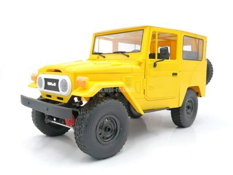 Машина р/у WPL японский внедорожник FJ40 (желтая) 4WD 2.4G 1/16 KIT C-34KM-Y