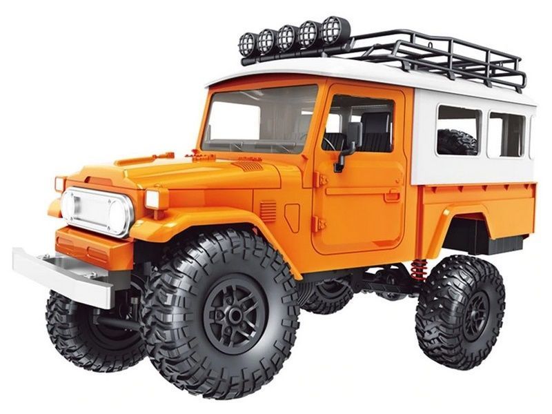 Машина р/у MN MODEL японский внедорожник FJ45 (оранжевый) 4WD 2.4G 1/12 RTR MN-40O