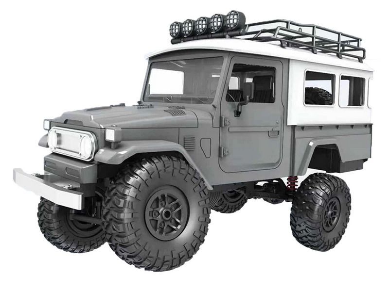 фото Машина р/у mn model японский внедорожник fj45 (серый) 4wd 2.4g 1/12 rtr mn-40g