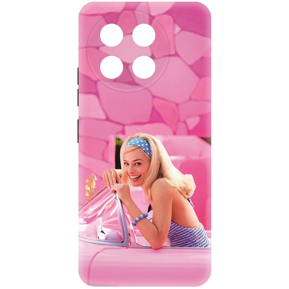 

Чехол-накладка Krutoff Soft Case Барби в розовом для Tecno Spark 30 Pro черный