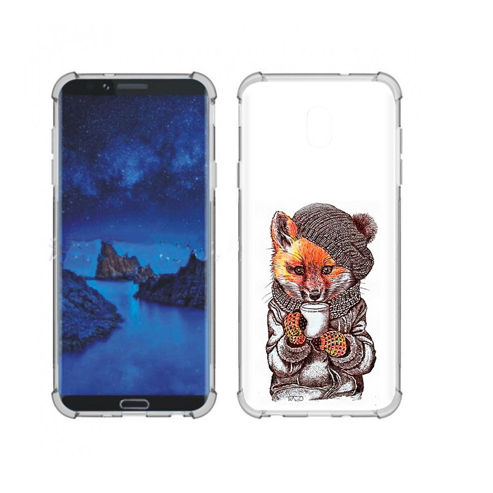 

Чехол MyPads Tocco для Samsung Galaxy J7 (2018) лиса в шапке (PT226928.596.437), Tocco