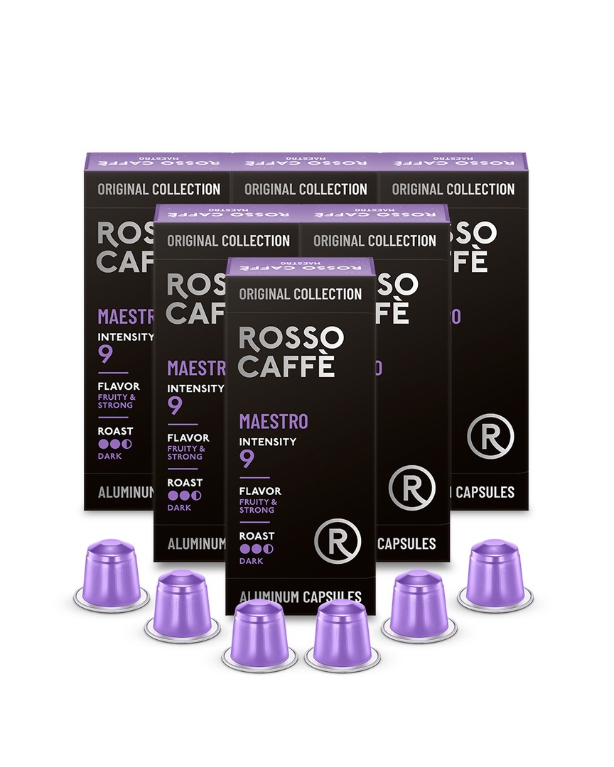 

Кофе в капсулах набор Rosso Caffe Select Maestro для Nespresso 60 капсул