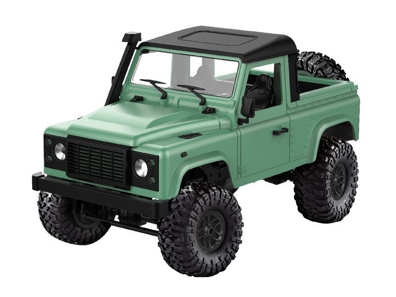 Машина р/у MN MODEL английский пикап Defender (зеленый) 4WD 2.4G 1/12 RTR MN-91G welly 1 24 landrover defender suv car static die cast vehicles collectible model car toys