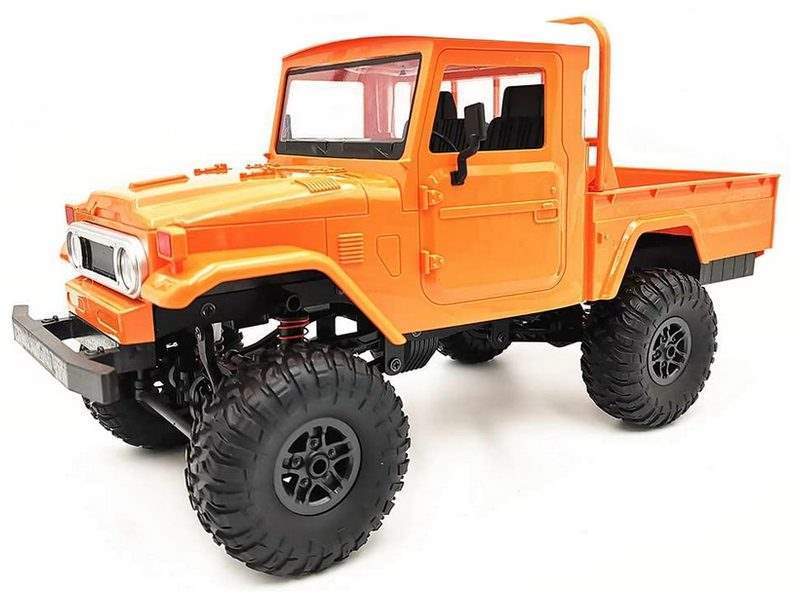 Машина р/у MN MODEL японский пикап FJ45 (оранжевый) 4WD 2.4G 1/12 RTR MN-45O