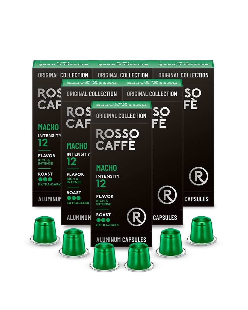 

Кофе в капсулах набор Rosso Caffe Select Macho для Nespresso 60 капсул