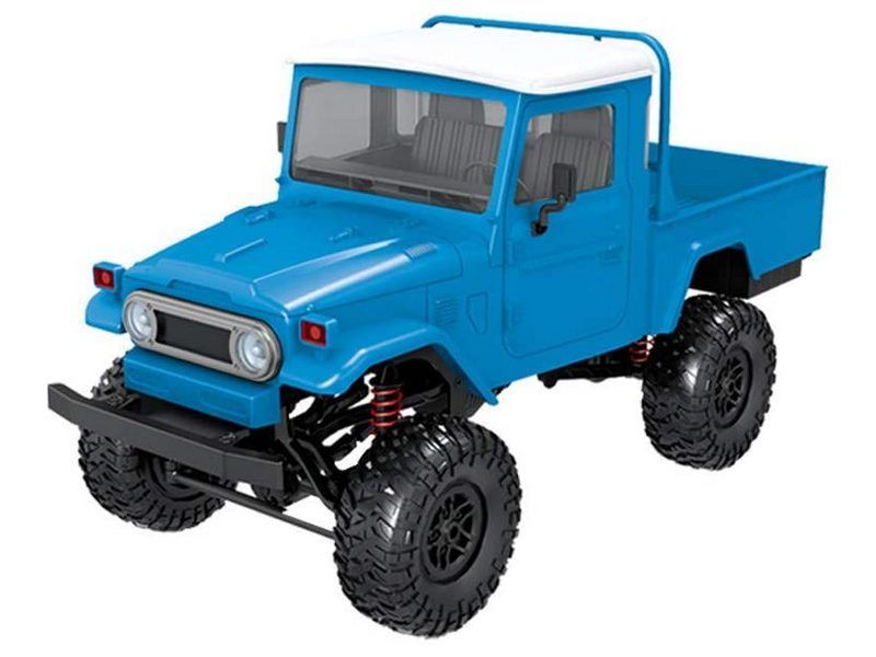 фото Машина р/у mn model японский пикап fj45 (синий) 4wd 2.4g 1/12 rtr mn-45b