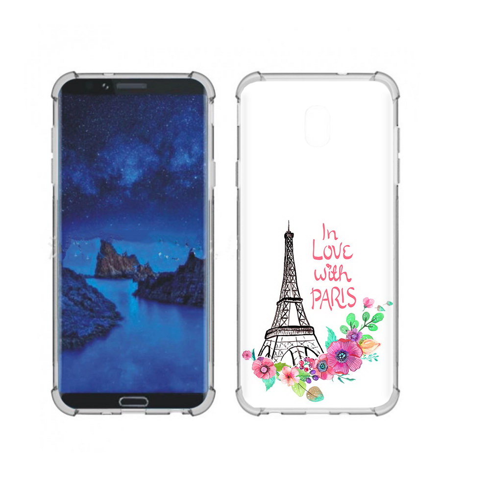 Чехол MyPads Tocco для Samsung Galaxy J7 (2018) любимый париж (PT226928.596.452)