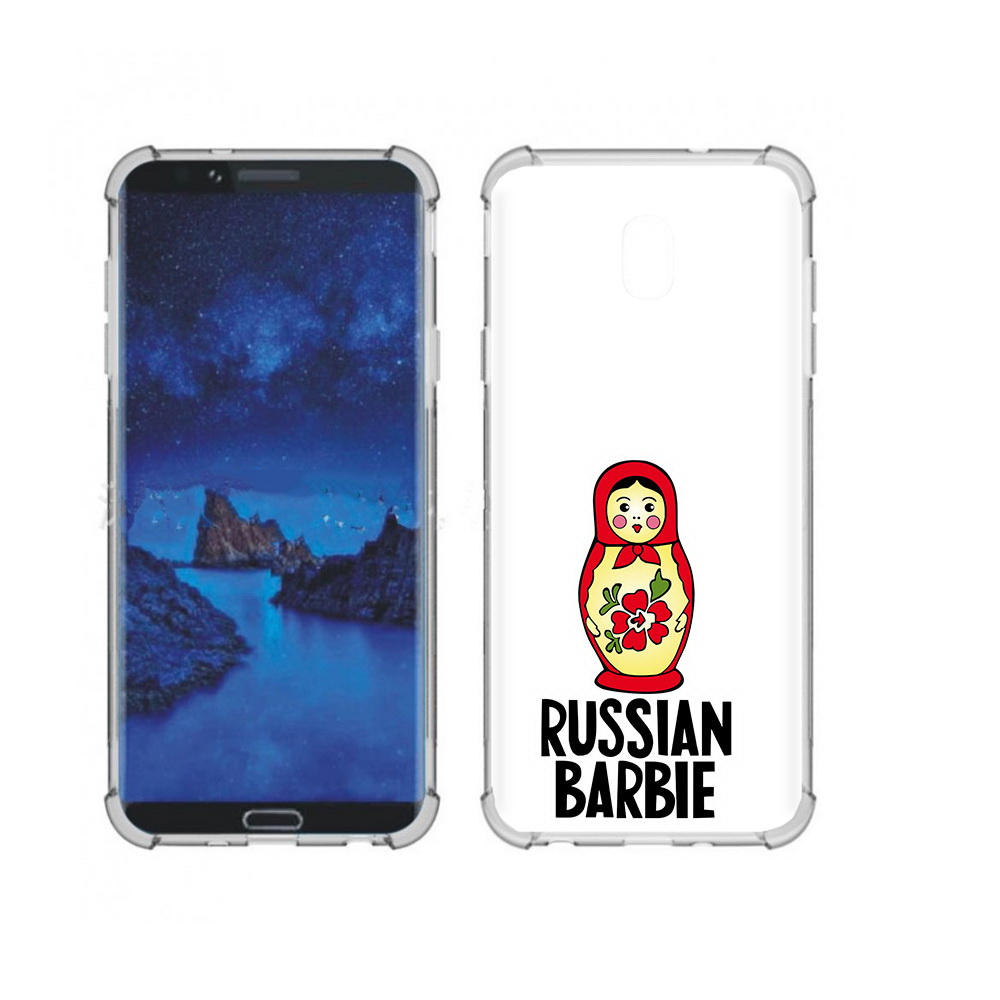 

Чехол MyPads Tocco для Samsung Galaxy J7 (2018) матрешка (PT226928.596.459), Прозрачный, Tocco