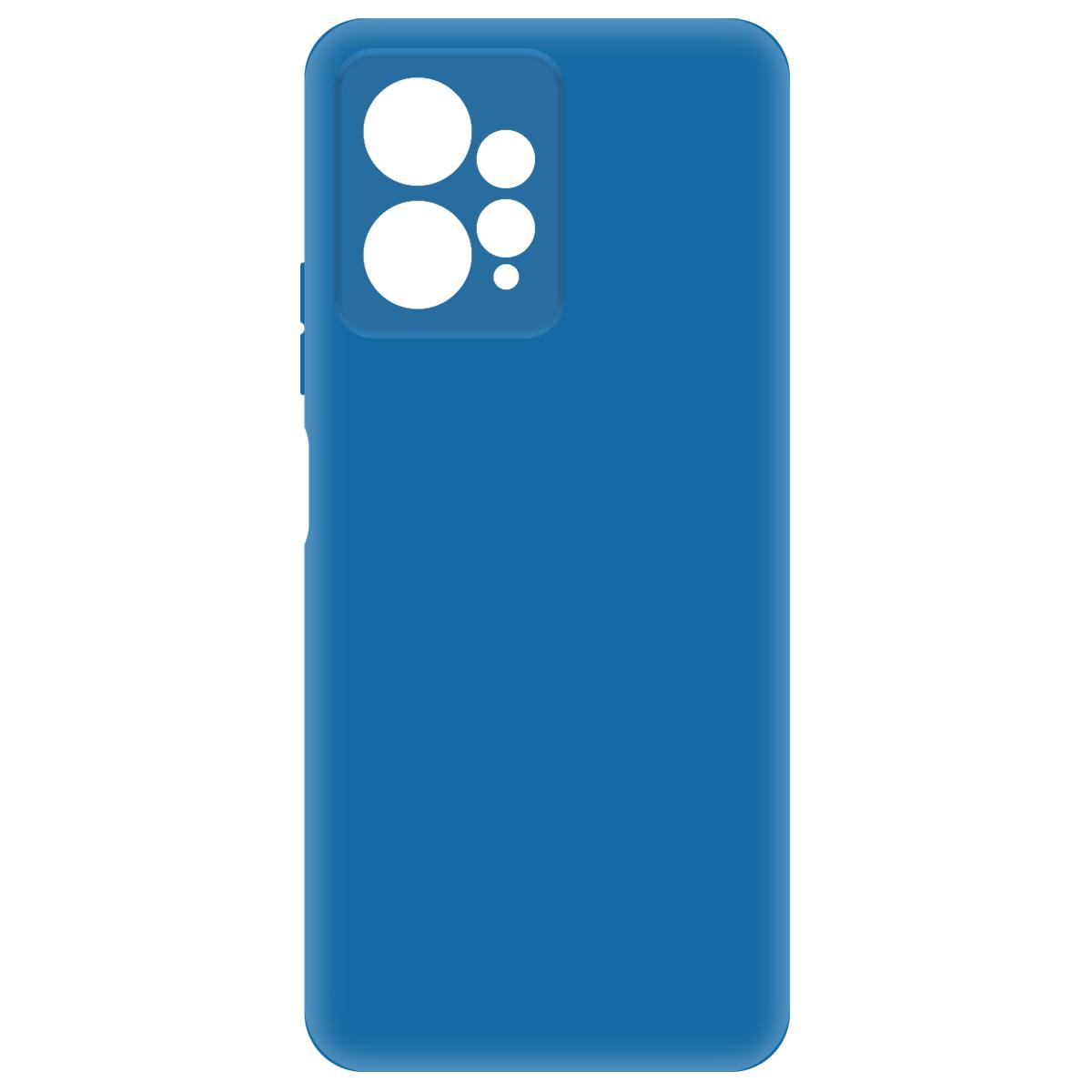 Silicone Case Xiaomi Redmi Note 12 4G синий