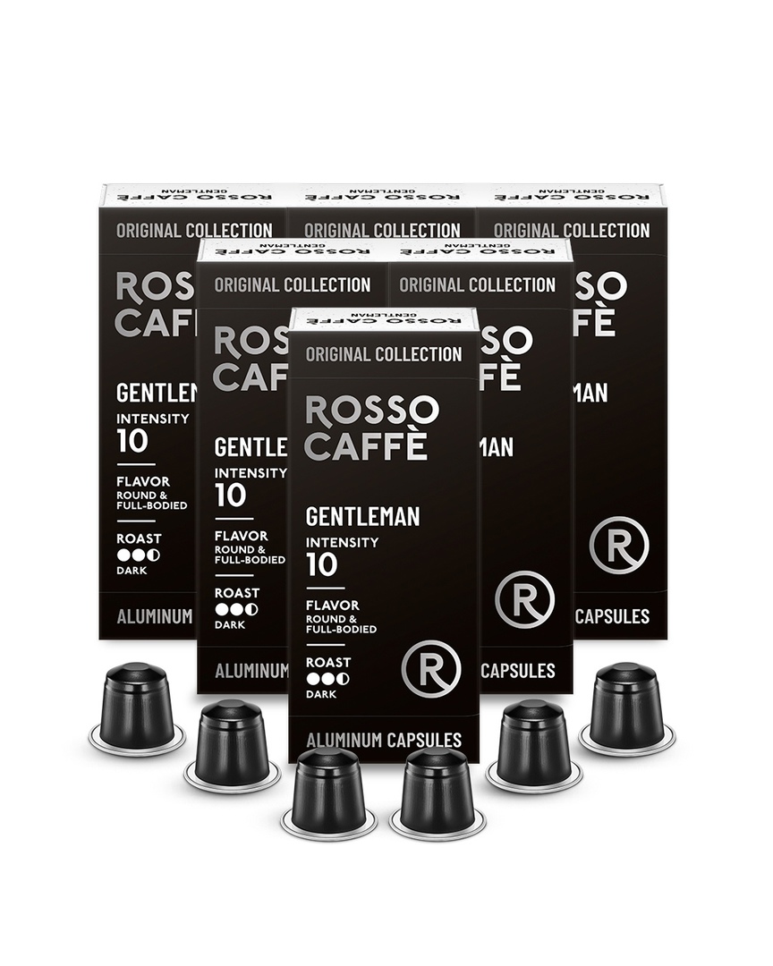 

Кофе в капсулах набор Rosso Caffe Select Gentleman для Nespresso 60 капсул