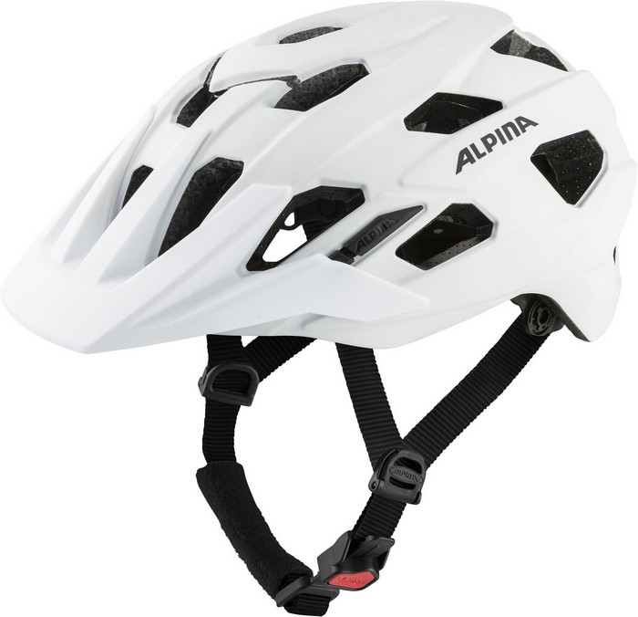 

Велошлем Alpina Anzana white matt 52-57