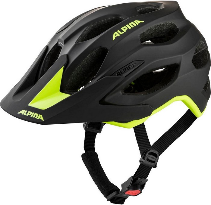 

Велошлем Alpina Carapax 2.0 black-neon yellow matt 52-57