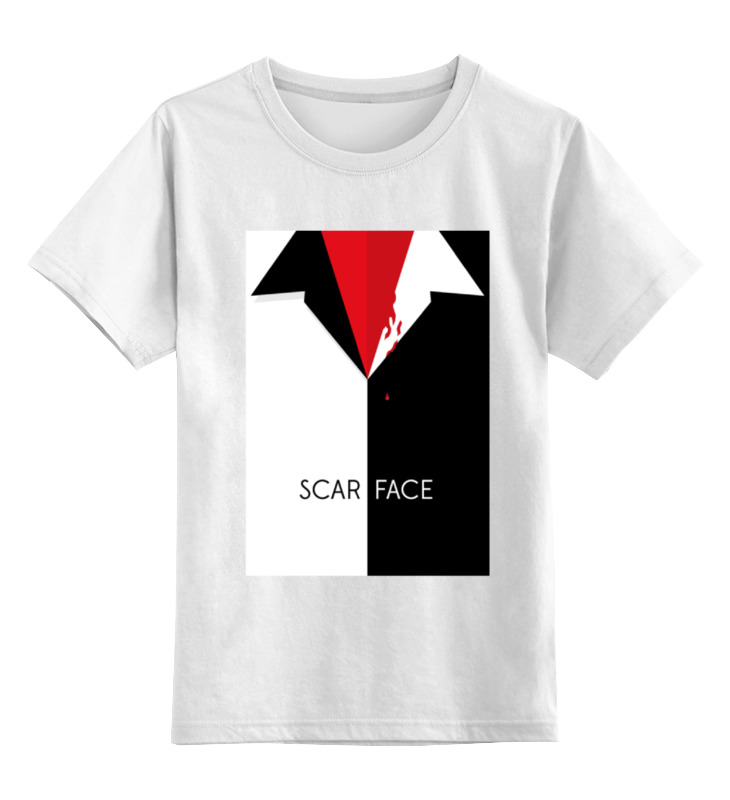 

Футболка детская Printio Лицо со шрамом (scarface) цв. белый р. 128, Лицо со шрамом (scarface)