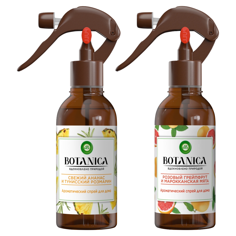 Подарочный набор Air Wick ароматический спрей для дома Botanica N4, 236 мл х 2 шт