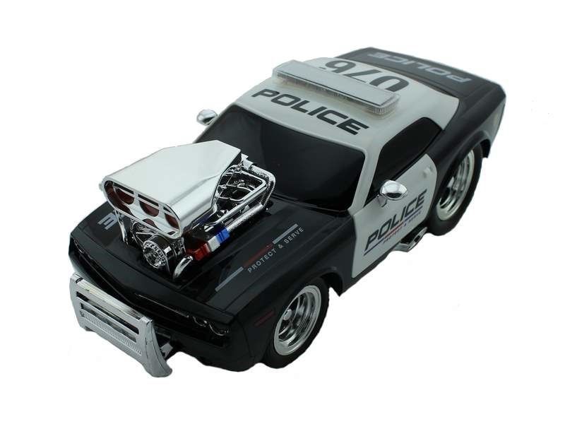 

Машина р/у Wangfeng полицейская машина из серии Muscle Сar с гоночным мотор. 1/16 MK8125B