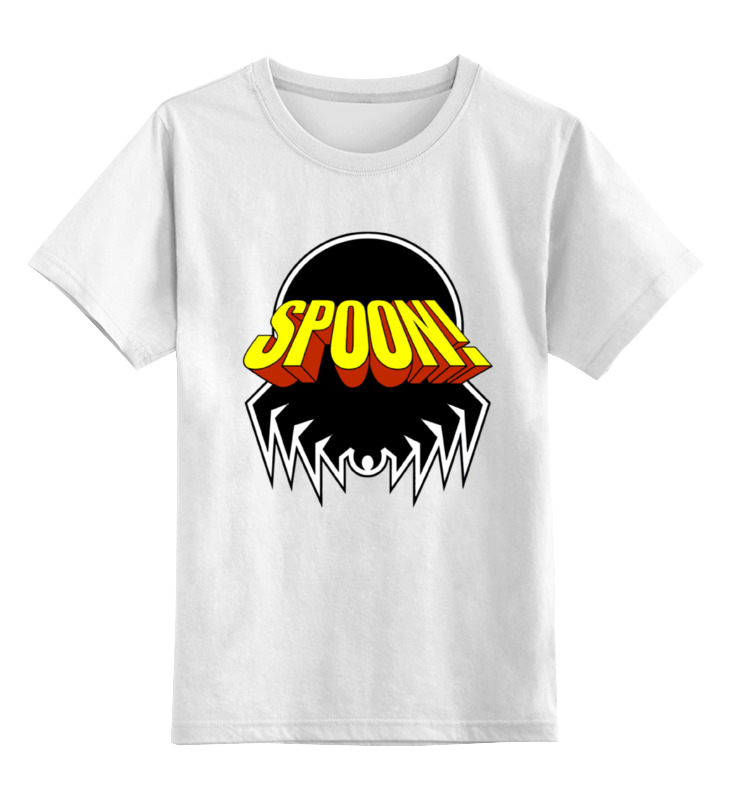 

Футболка детская Printio Тик-герой (spoon) цв. белый р. 128, Тик-герой (spoon)