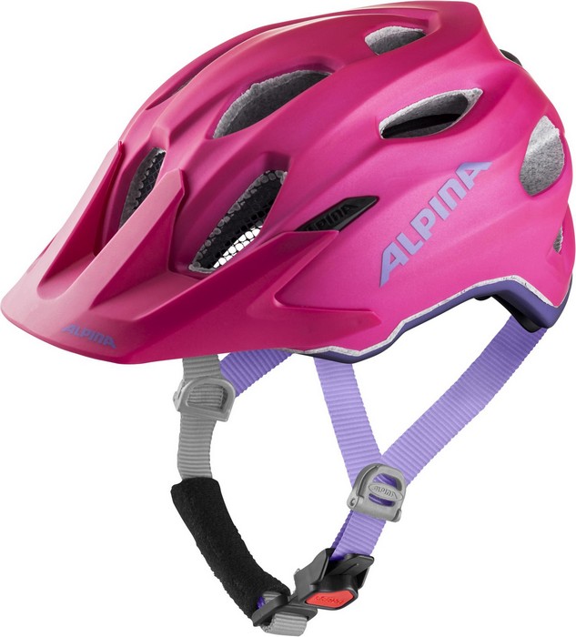

Велошлем Alpina Carapax Jr. Flash deep rose/violet matt 51-56