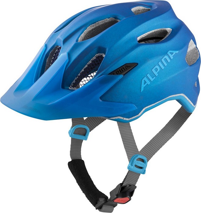 

Велошлем Alpina Carapax Jr. Flash true-blue matt 51-56