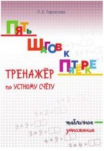 

Тренажер по уст. сч. табличное умножение