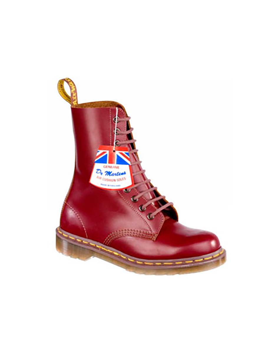 фото Ботинки мужские dr. martens 45046 красные 44 ru