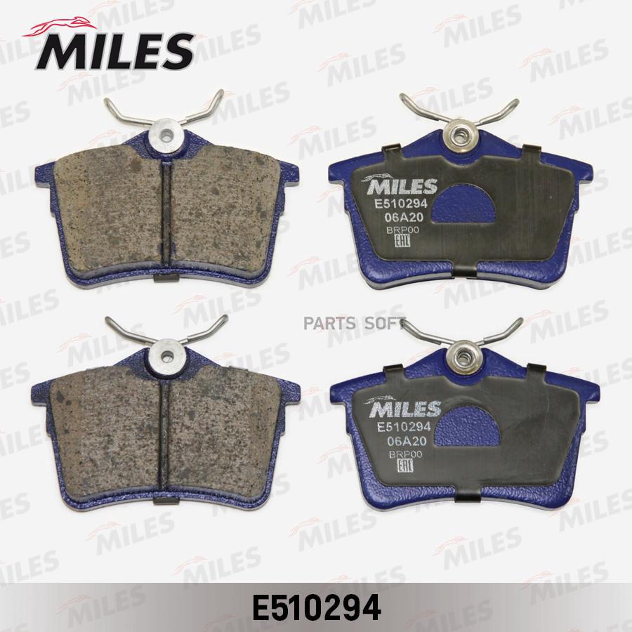

Тормозные колодки Miles E510294