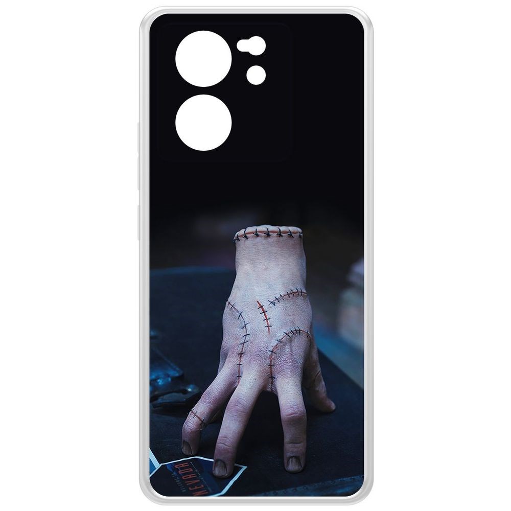 

Чехол-накладка Krutoff Clear Case Уэнсдей Аддамс - Вещь для Xiaomi 13T Pro, Прозрачный