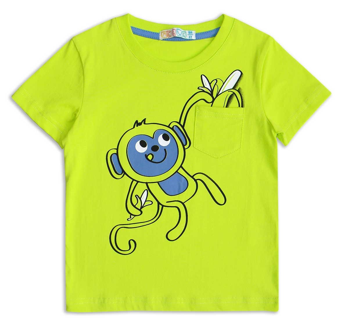 

Футболка для мальчика Me&We KB119-J102-490 Салатовый-110