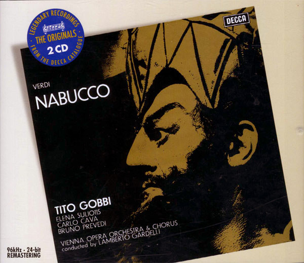 

Verdi: Nabucco. / Tito Gobbi. Elena Souliotis (2 CD)