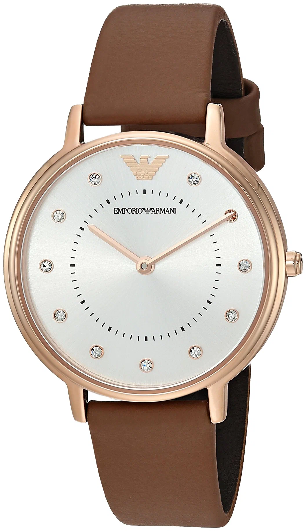 

Наручные часы женские Emporio Armani AR8040 коричневые, AR8040
