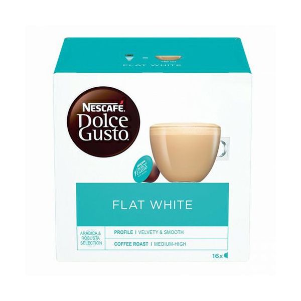 Кофе Nescafe Dolce Gusto Flat White в капсулах 11,7 г х 16 шт