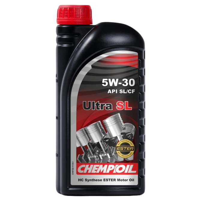 

Моторное масло Chempioil синтетическое Ultra Sl Sn/ Ch-4 A3/B4 5W30 1л