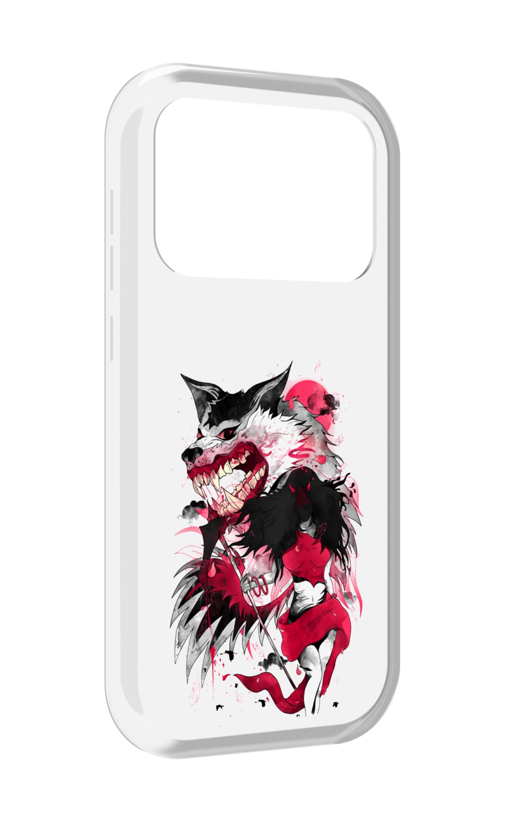 

Чехол MyPads красная шапочка для Oukitel F150 Air1 Pro / F150 Air1, Прозрачный, Tocco