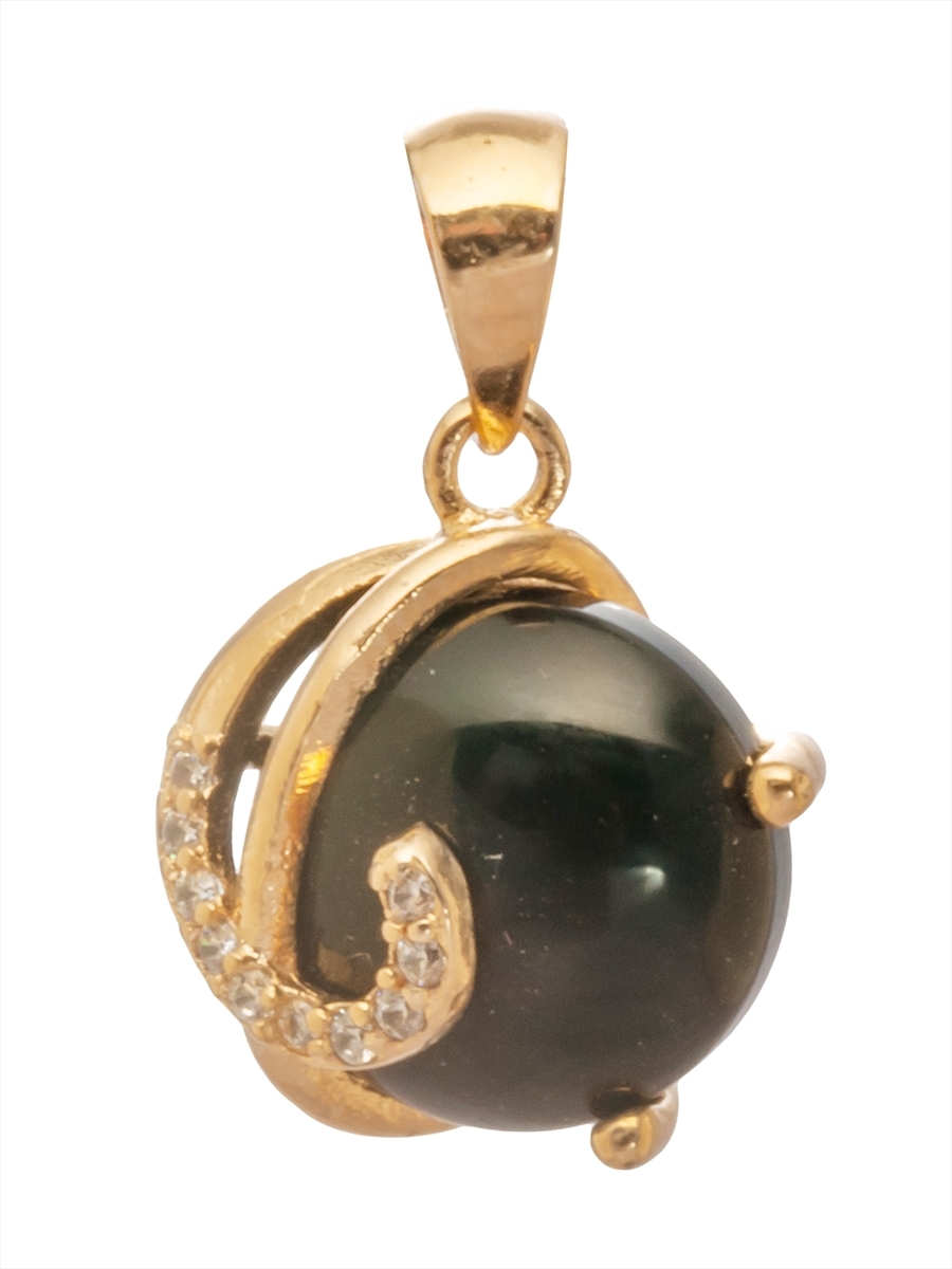 

Кулон из бижутерного сплава Lotus Jewelry 3043P-08on оникс, 3043P-08on