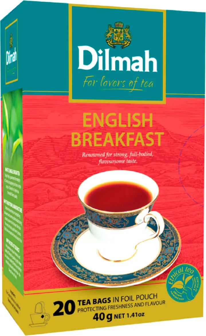 Чай черный Dilmah Ceylon Breakfast листовой 200 г