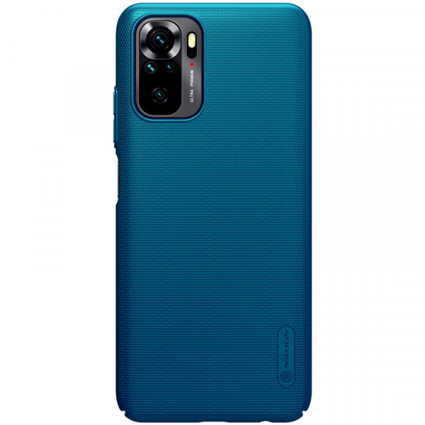 фото Nillkin super frosted shield | матовый пластиковый чехол для xiaomi redmi note 10 / 10s