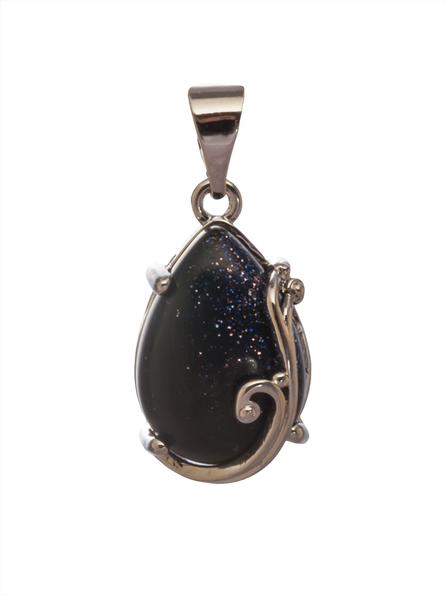 

Кулон из бижутерного сплава с авантюрином Lotus Jewelry RH3043P-26bs, RH3043P-26bs