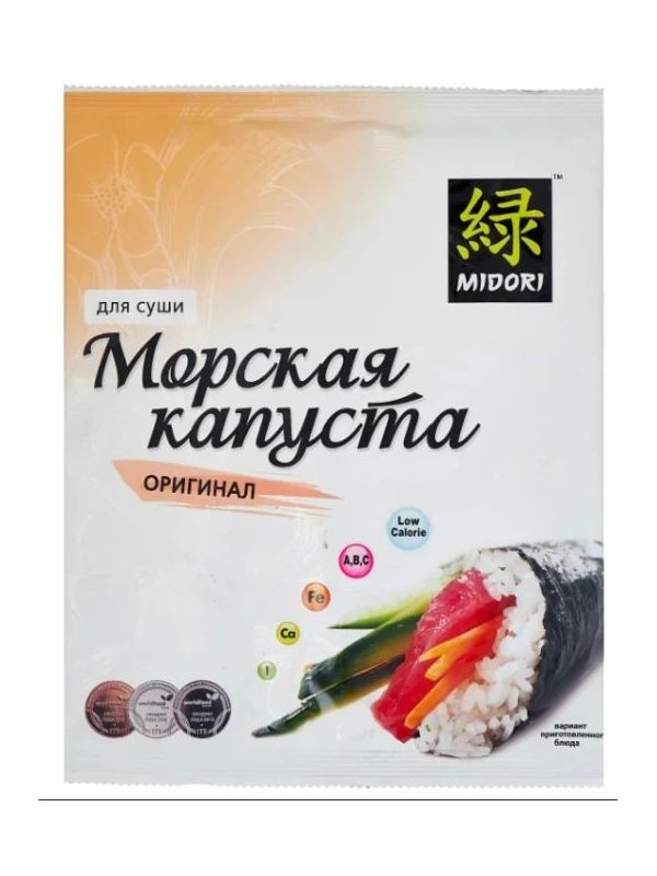 Морская капуста Midori для Онигири 60 г